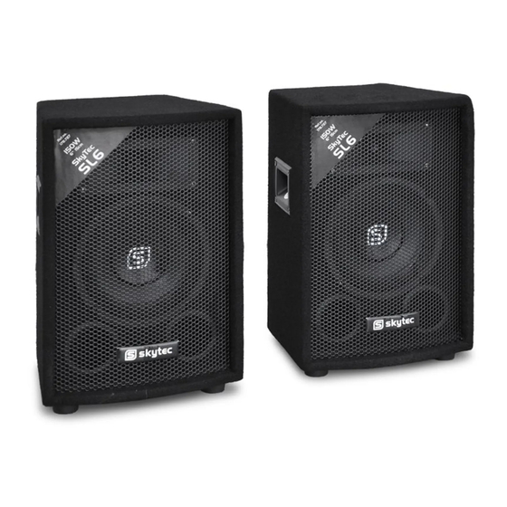 Skytec SL6 Instruction Manual
