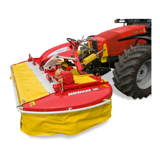 Poettinger NOVACAT 261 classic Operator's Manual