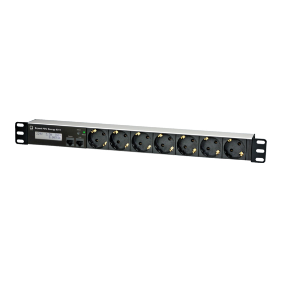 GÜDE Expert PDU Energy 8311 Series Manual