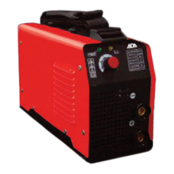 ADA INSTRUMENTS IronWeld 160 Operating Manual