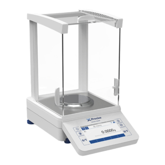 Precisa 520 PT Operating Instructions Manual