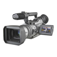 Sony DCR VX2100 - Handycam Camcorder - 380 KP Manuals | ManualsLib