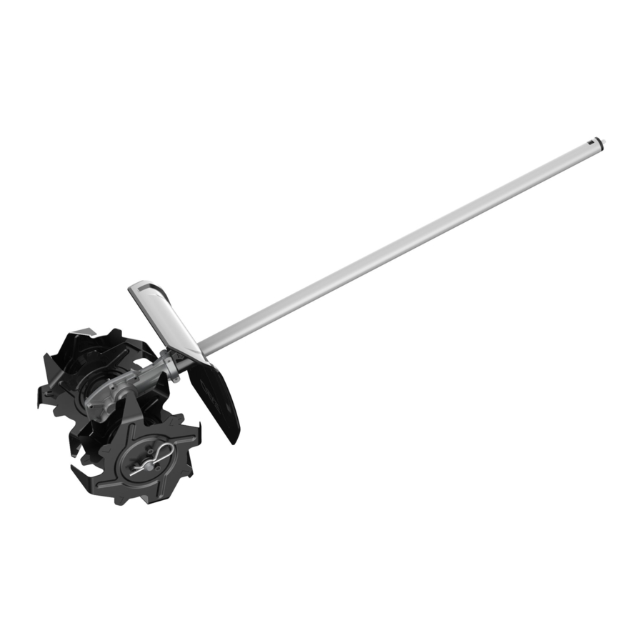 EGO Power Plus CTA9500 - CULTIVATOR ATTACHMENT Manual