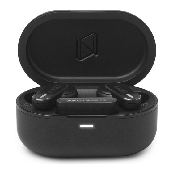 AKG N5 HYBRID Quick Start Manual