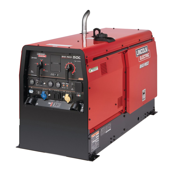 User Manuals: Lincoln Electric BIG RED 500 Welder