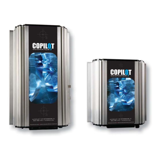 Autopilot CoPilot Ozonator 3 Installation & Operation Manual