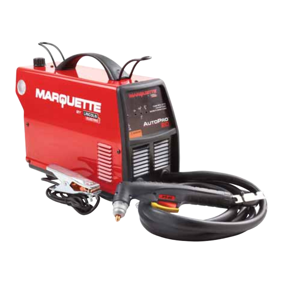 Lincoln Electric MARQUETTE AUTOPRO 20 Operator's Manual