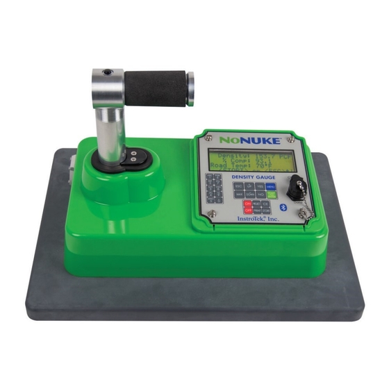 InstroTek NoNuke Manuals