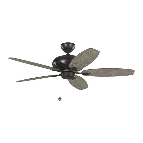 Monte Carlo Fan Company 5CQM52 Series Owner's Manual And Installation Manual