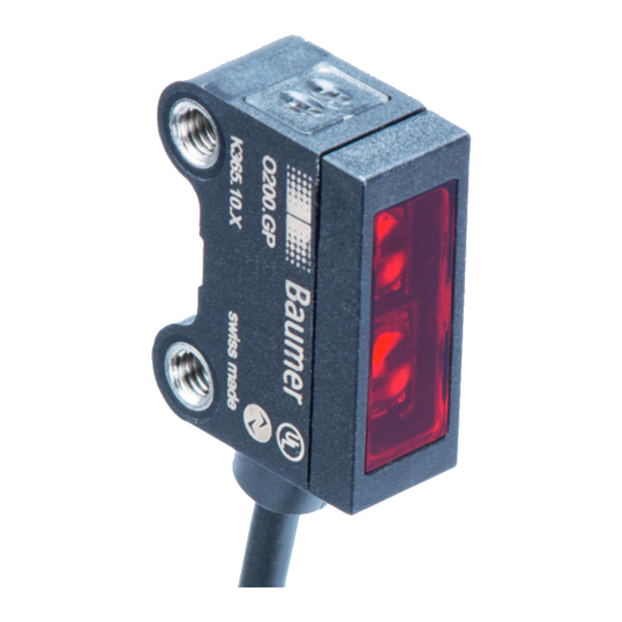 Baumer Xpress Mode O200 - qTarget, qTeach Quick Start Guide