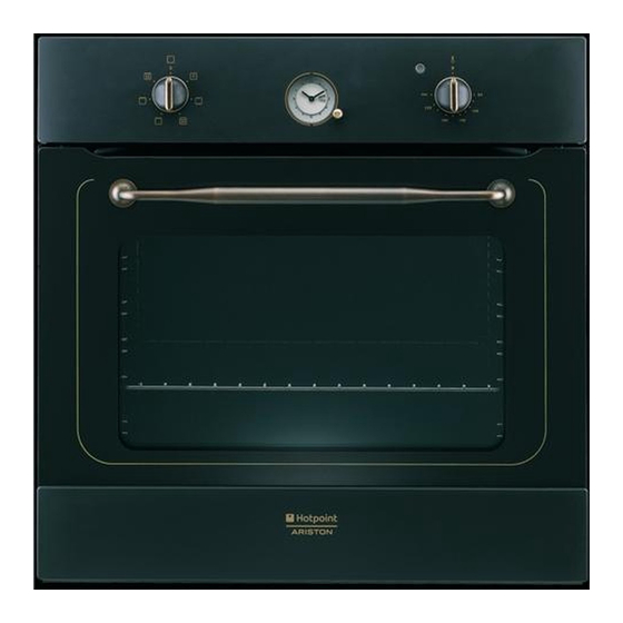Hotpoint Ariston FHR 540 (AN)/HA S Operating Instructions Manual