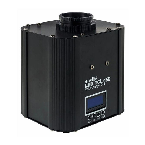 EuroLite LED TCL-150 User Manual