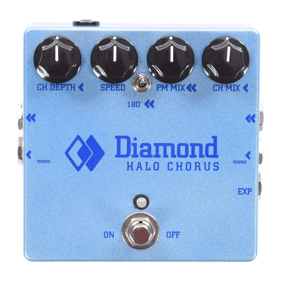 Diamond Halo Chorus Manuals