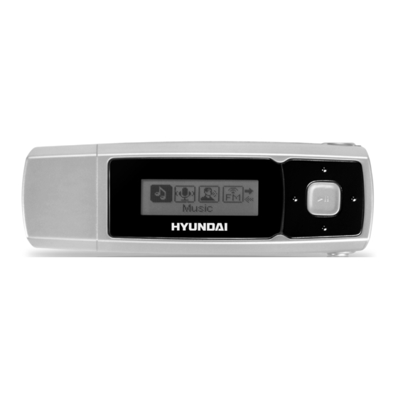 Hyundai MP 755 FM Manuals