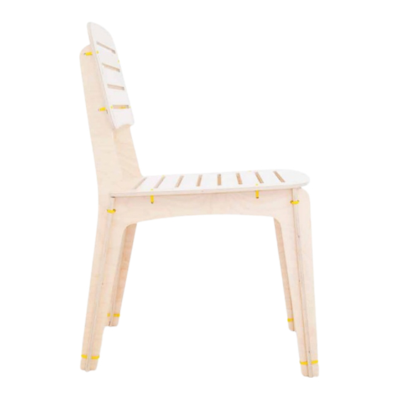 popstrukt Chairman Chair Assembly Instructions Manual