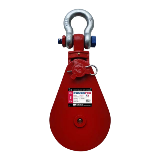 POWERTEX PSBS-S2/2T-75-10 Instructions For Use Manual