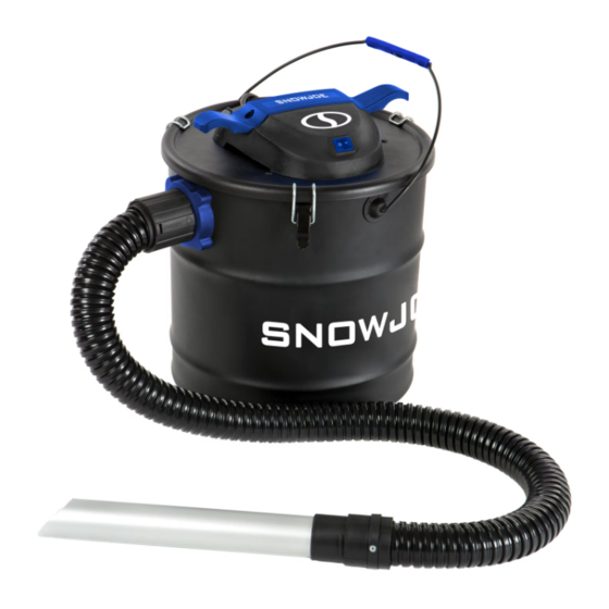 SNOWJOE ASHJ202E-RM Electric Ash Vacuum Manuals