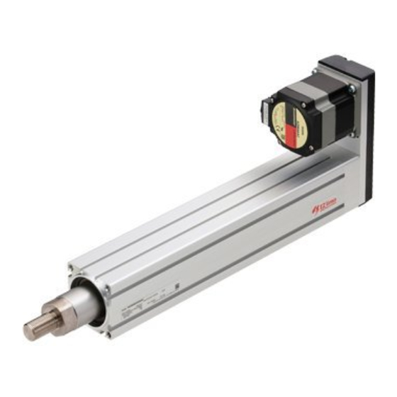 User Manuals: Oriental motor EAC Series Linear Slides