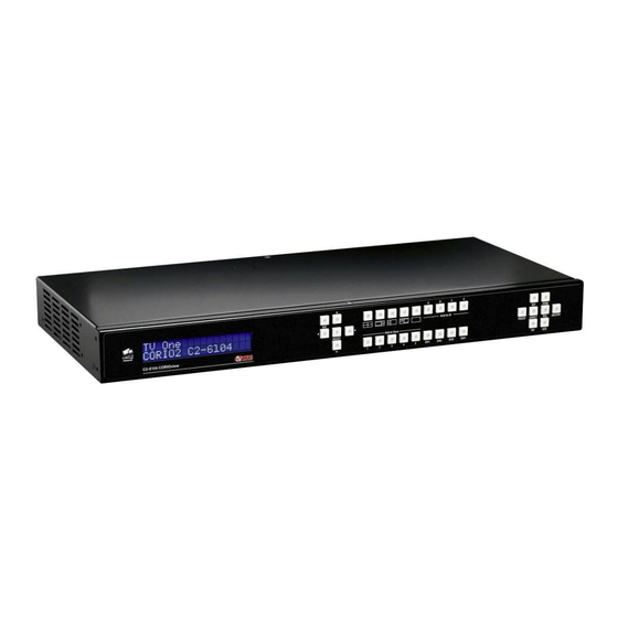 TV One C2-6000 Series Operation Manual