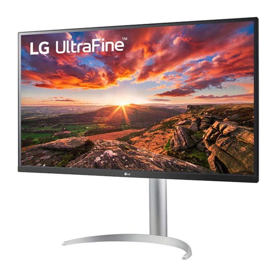 LG 32UP83A Manual