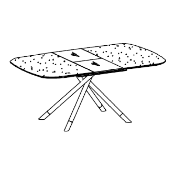 armen LIVING T171039LB-A Product Assembly Instructions