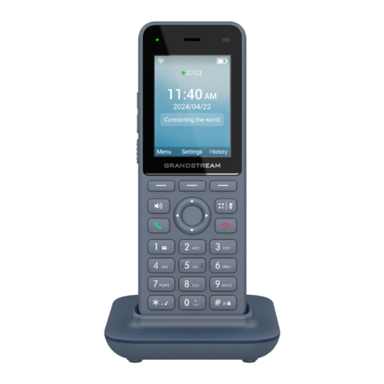 Grandstream Networks WP826 Quick Installation Manual