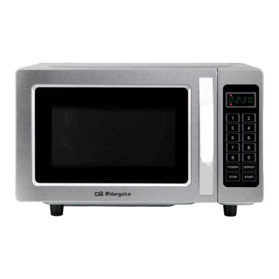 Orbegozo MI 2580 PR Instruction Manual
