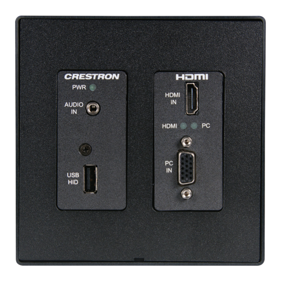 Crestron DigitalMedia DM-TX-200 Operations & Installation Manual