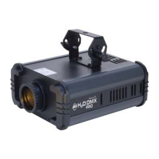 ADJ H2O DMX PRO User Instructions