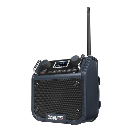 PERFECTPRO DAB+PRO Operating	 Instruction