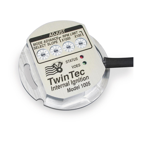 Twin Tec 2005 Installation Instructions Manual