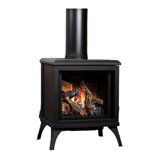 Kingsman Fireplaces FDV200SN Gas Stove Manuals