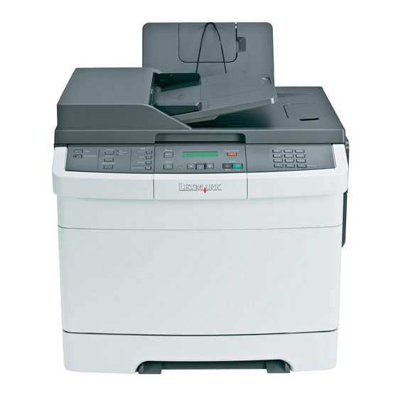 Lexmark X543DN User Manual