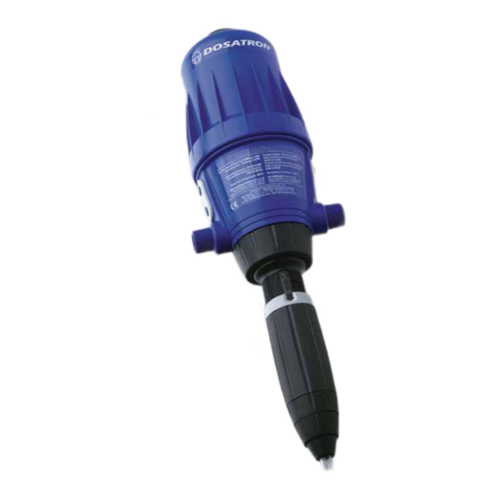 dosatron D14MZ5 Manual