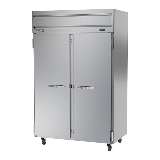 Beverage-Air HFS3HC-1S Installation And Operating Instructions Manual