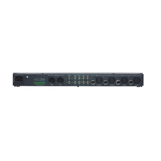 AUSTRALIAN MONITOR MX 82 Installation And Operation Manual