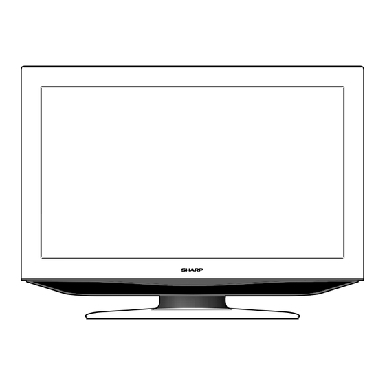 Sharp LC-26SB24U Service Manual