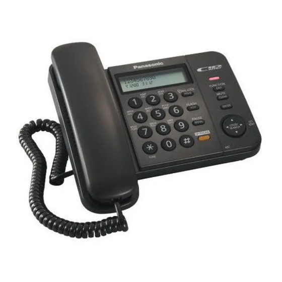 Panasonic KX-TS520MX Operating Instructions