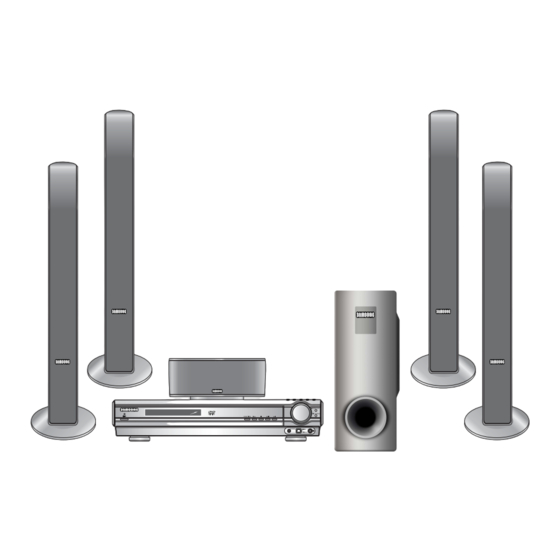 Samsung HT-DS630T Instruction Manual