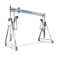 REID LIFTING PORTA-DAVIT Assembly & Operation Manual