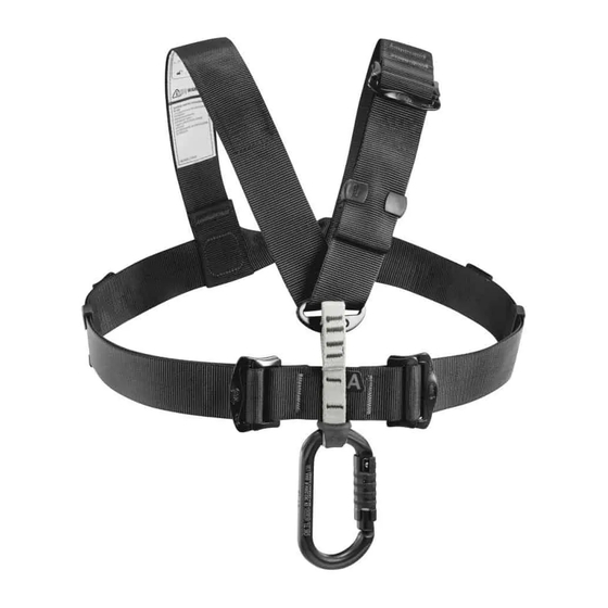 Petzl CHEST'AIR Technical Notice