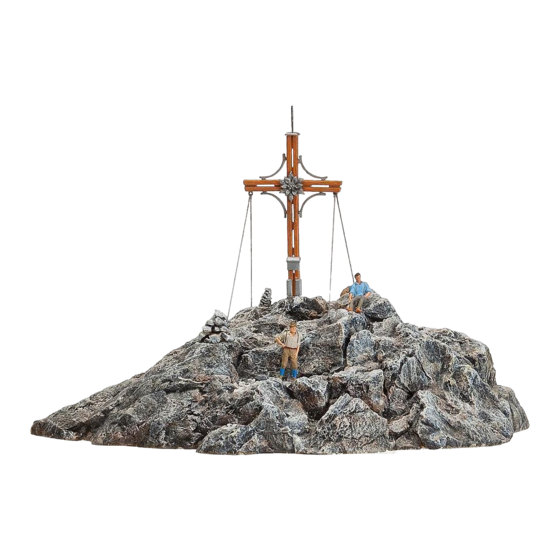 Faller SUMMIT CROSS WITH MOUNTAIN PEAK Manual