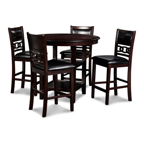 New Classic Furniture GIA D1701-52S Assembly Instructions