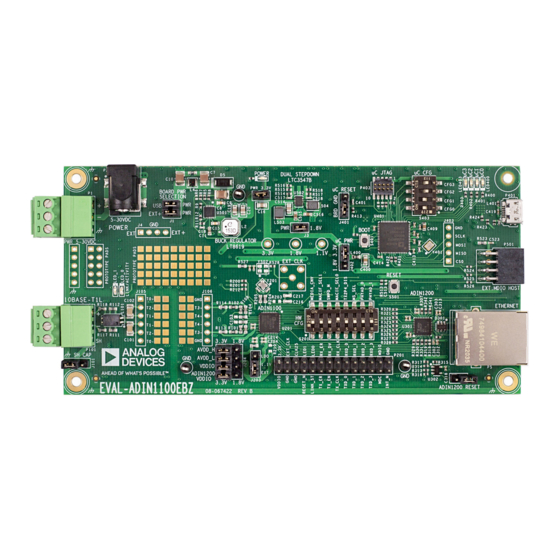 Analog Devices EVAL-ADIN1100EBZ User Manual
