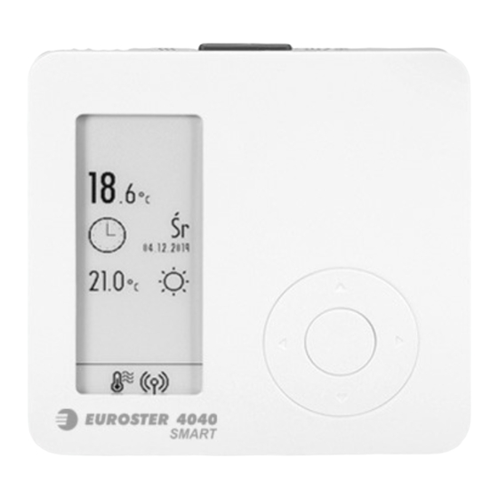 EUROSTER 4040 Smart Installation And Operation Manual