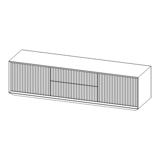 TCS Pillar Low Console 160cm Assembly Instructions