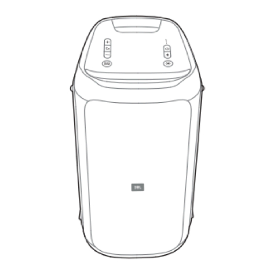 JBL JBL100 Quick Start Manual