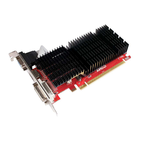 Diamond Multimedia ATI Radeon HD 4550 PCIE Specification Sheet