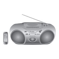 PANASONIC RXD20 - RADIO CASSETTE W/CD Operating Instructions Manual