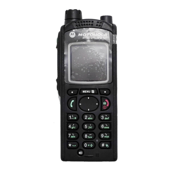 Motorola MTP850 Basic User's Manual